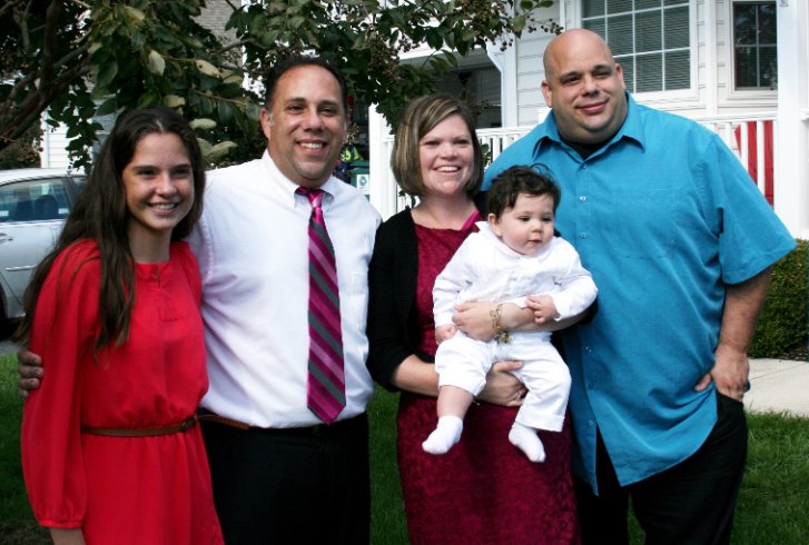 Godparents, Matt, Emily, and Joey